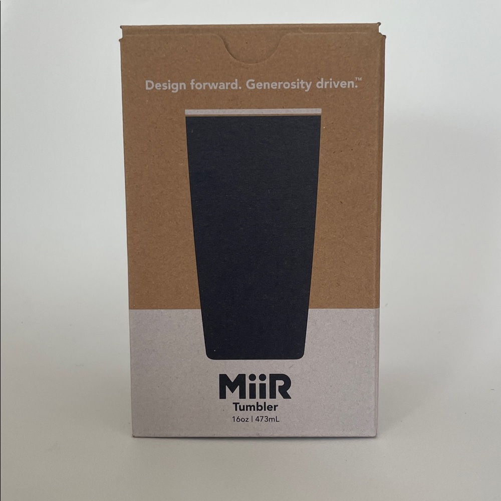BRAND NEW IN PACKAGING Insulated MiiR Tumbler